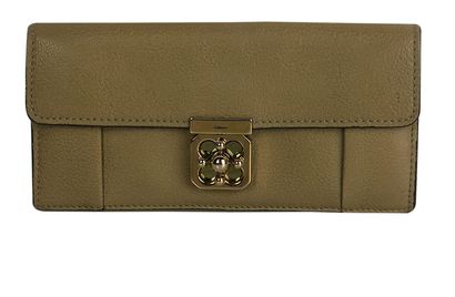 Chloe Elsie Long Zip Wallet, front view